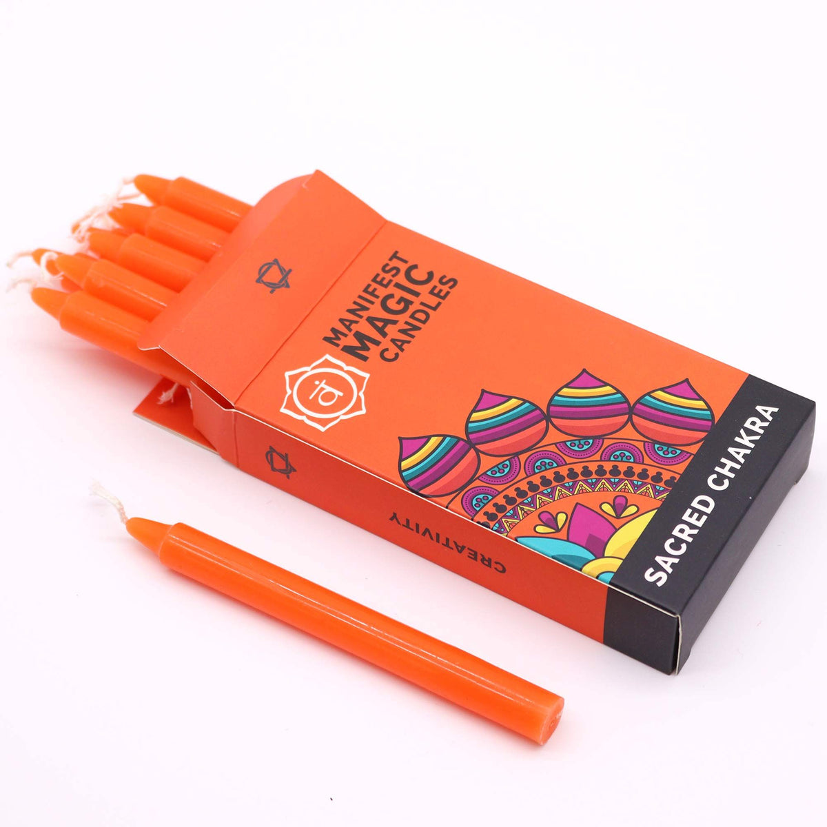 Bougies Oranges Rituel • Désir & Créativité