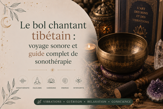 Le bol chantant tibétain : voyage sonore et guide complet de sonothérapie