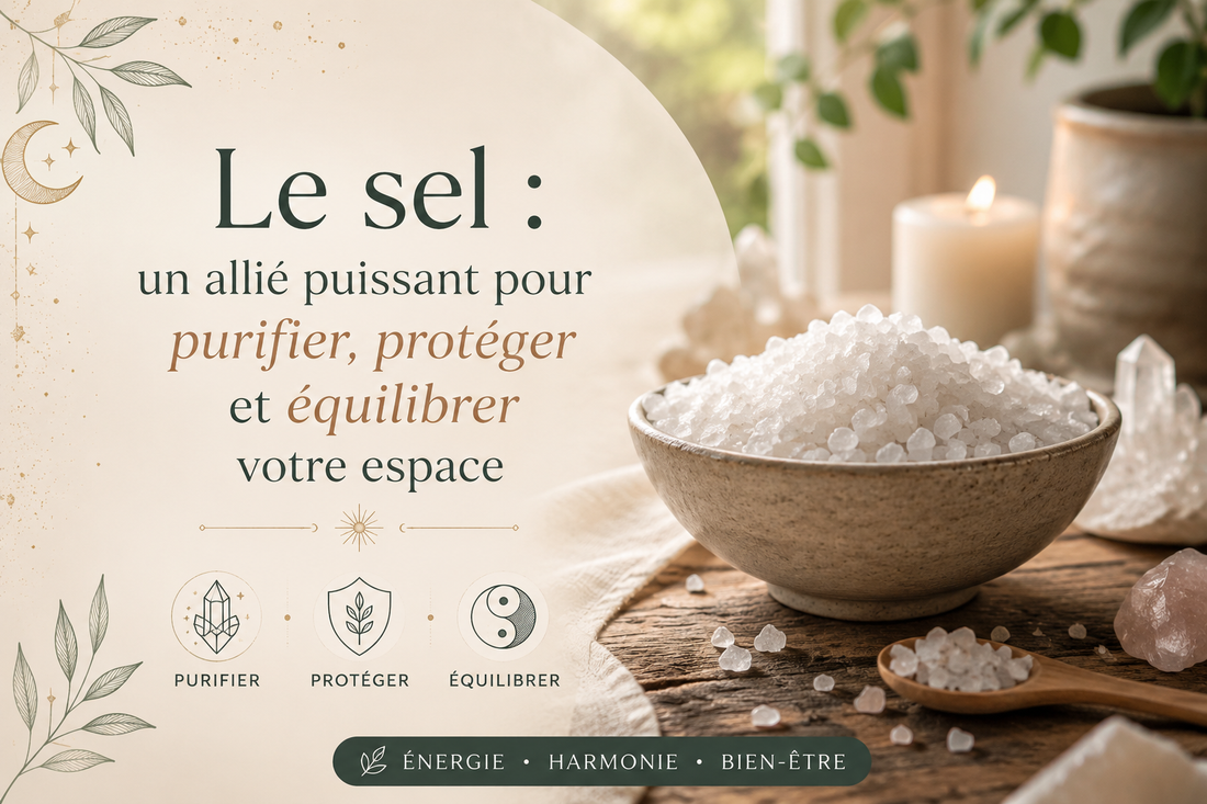 Le sel : un allié puissant pour purifier, protéger et harmoniser votre intérieur
