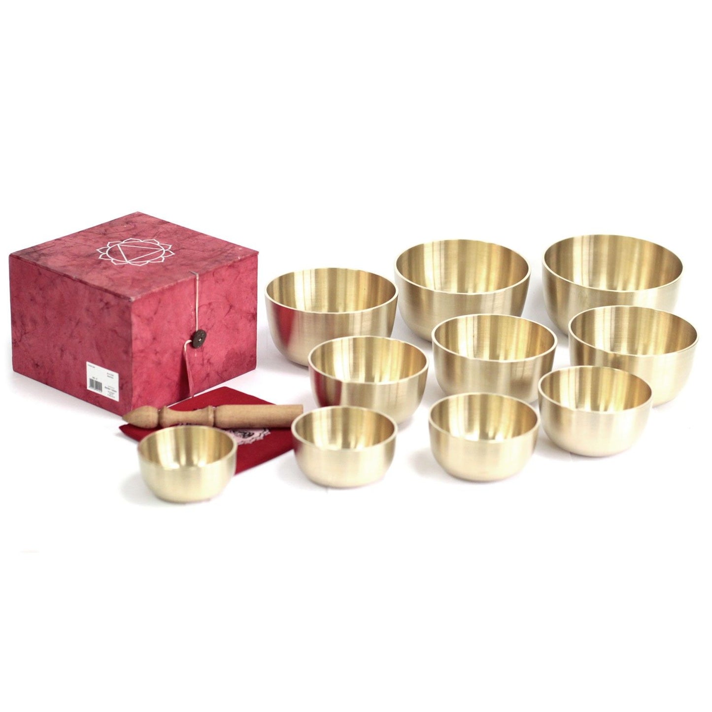 Coffret de 10 Bols en Métal • Palette Sonore Complète