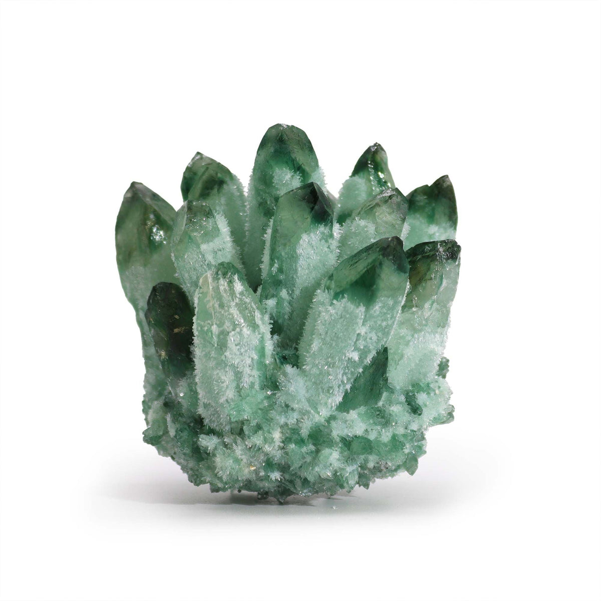 Amas de Quartz Fantôme Vert