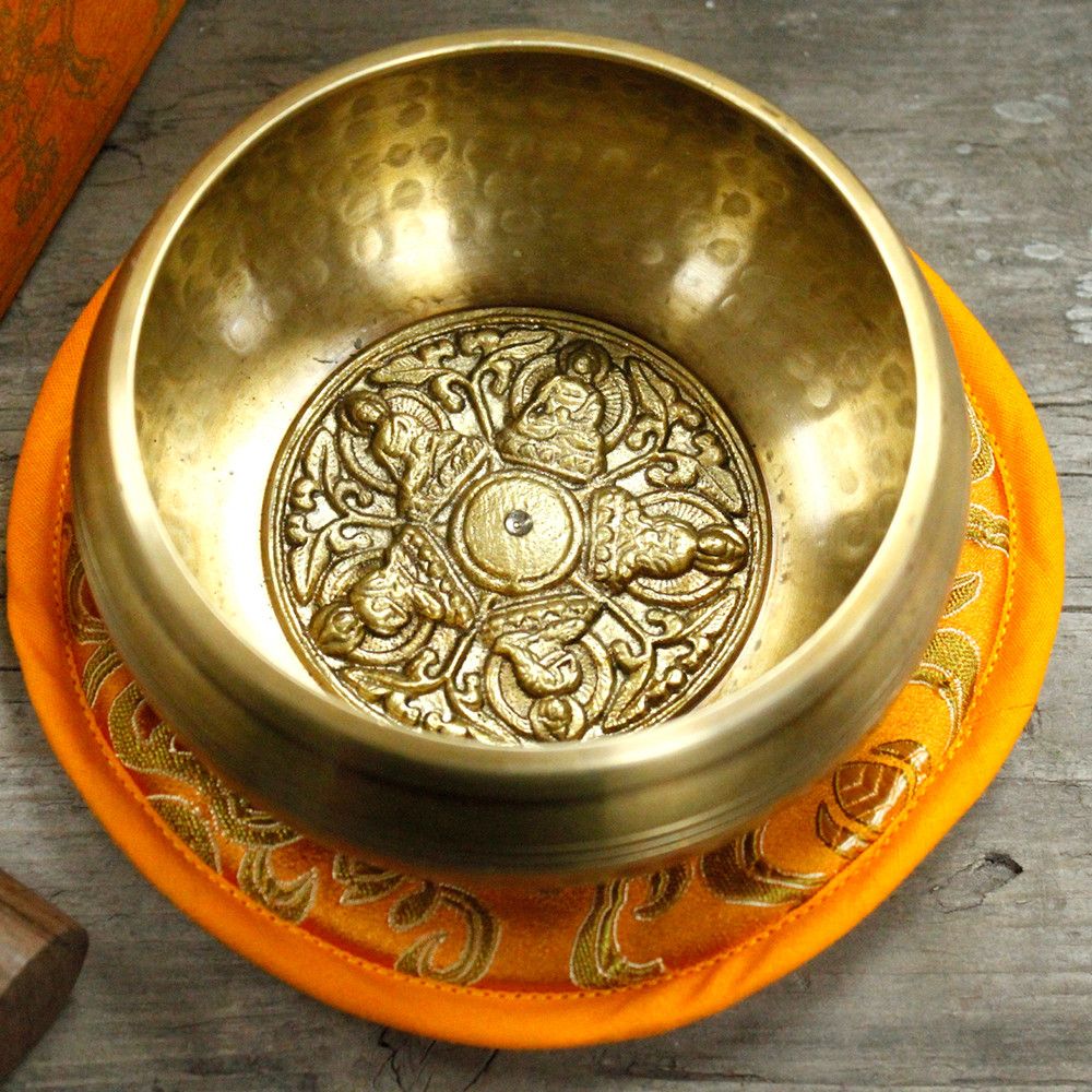Coffret 5 Bols Chantants Bouddha • Harmonie des Cinq Éléments