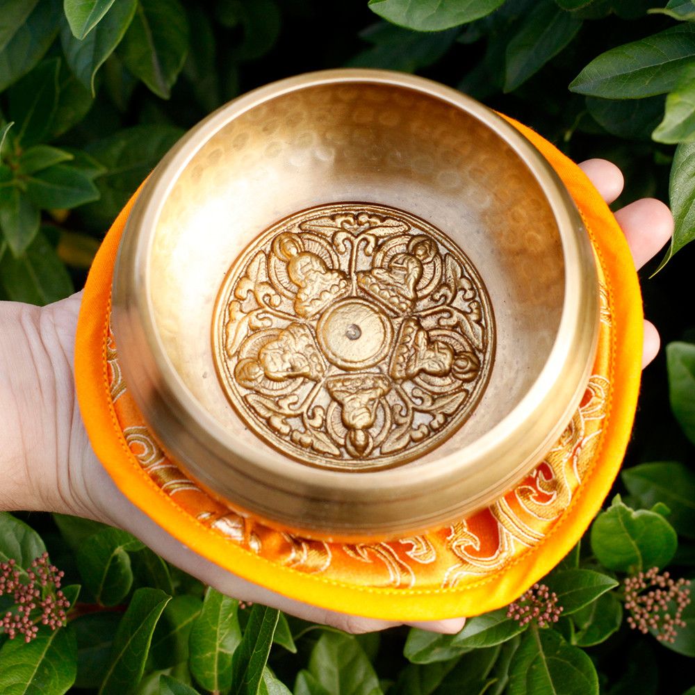 Coffret 5 Bols Chantants Bouddha • Harmonie des Cinq Éléments