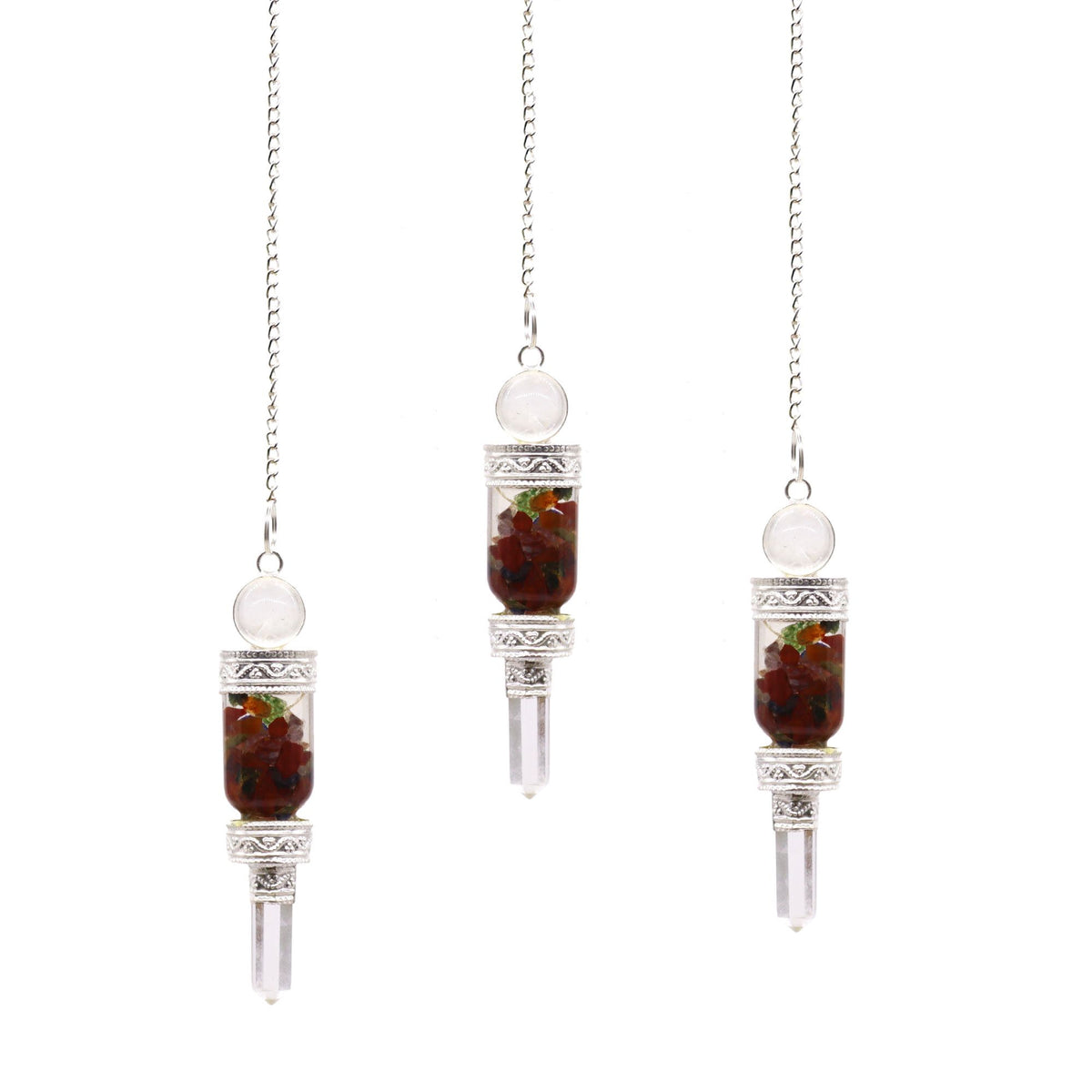 Pendule 7 Chakras Flottant • Rituel de Lecture Fine