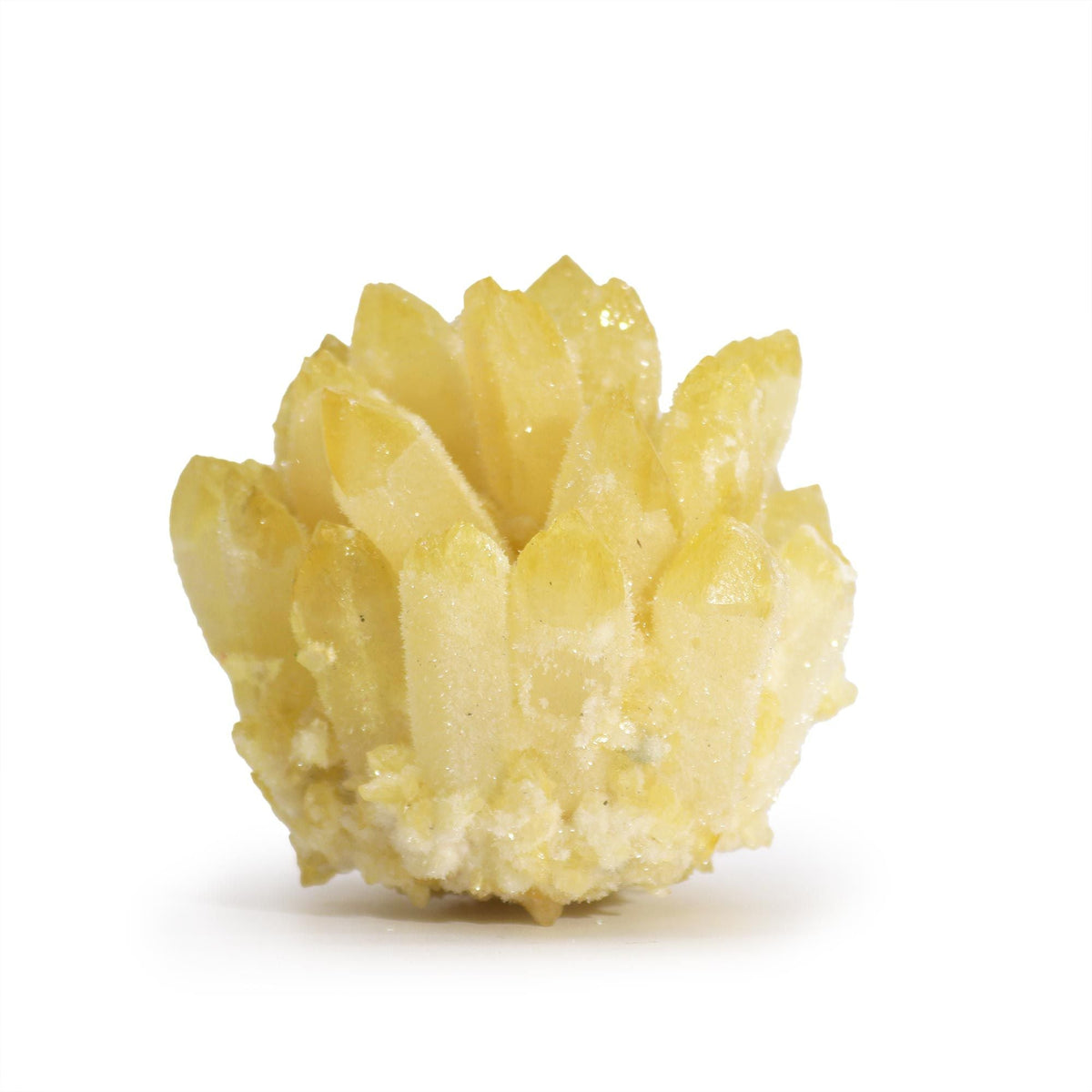 Amas de Quartz Fantôme Doré