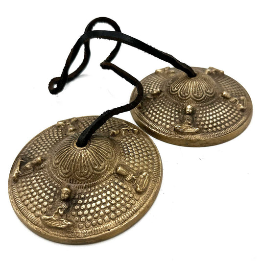 Tingsha Tibétaine • Cinq Bouddhas • Rituel de Sonothérapie