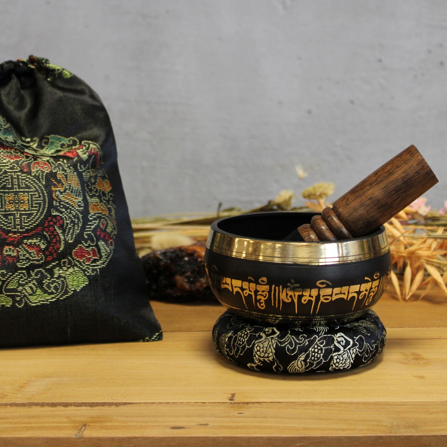 Coffret Bol Chantant Fleur de Lotus • Méditation & Éveil