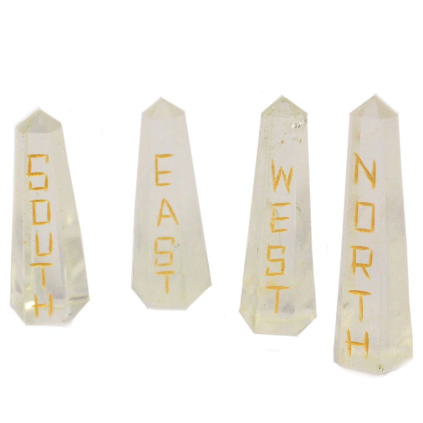 Coffret Boussole en Pierres de Quartz • Set Ésotérique