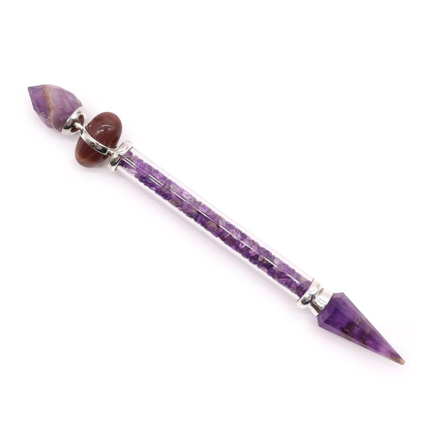 Baguette Shiva Lingam en Améthyste • Réussite