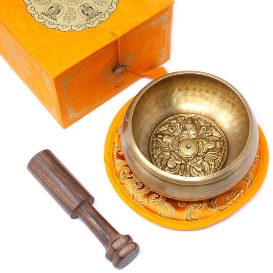Coffret 5 Bols Chantants Bouddha • Harmonie des Cinq Éléments