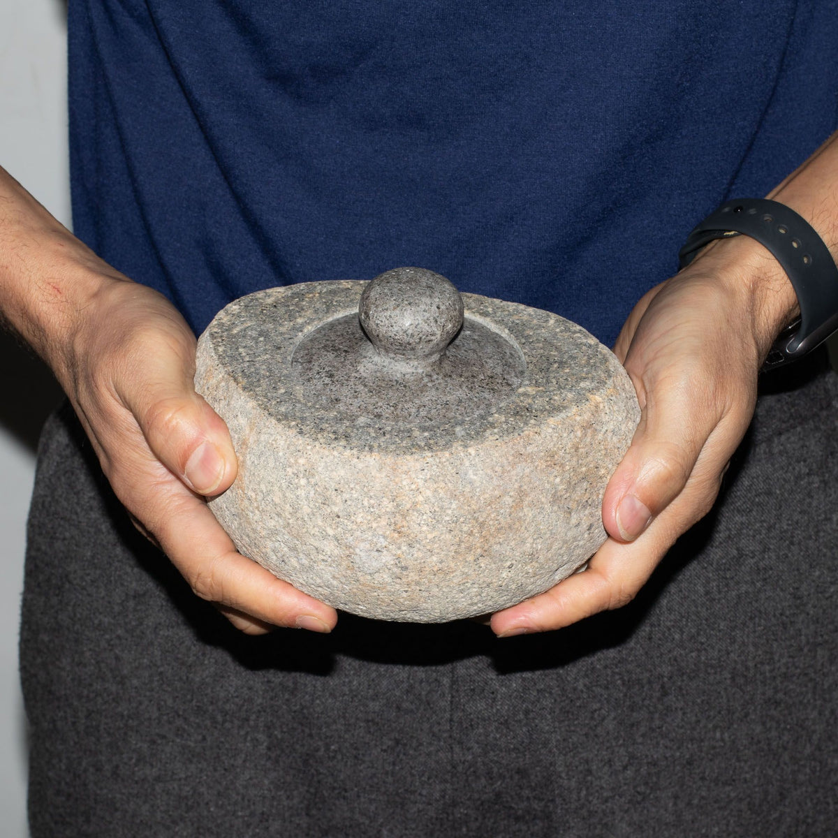 Pot en Pierre de Rivière • Rituel d'Ancrage