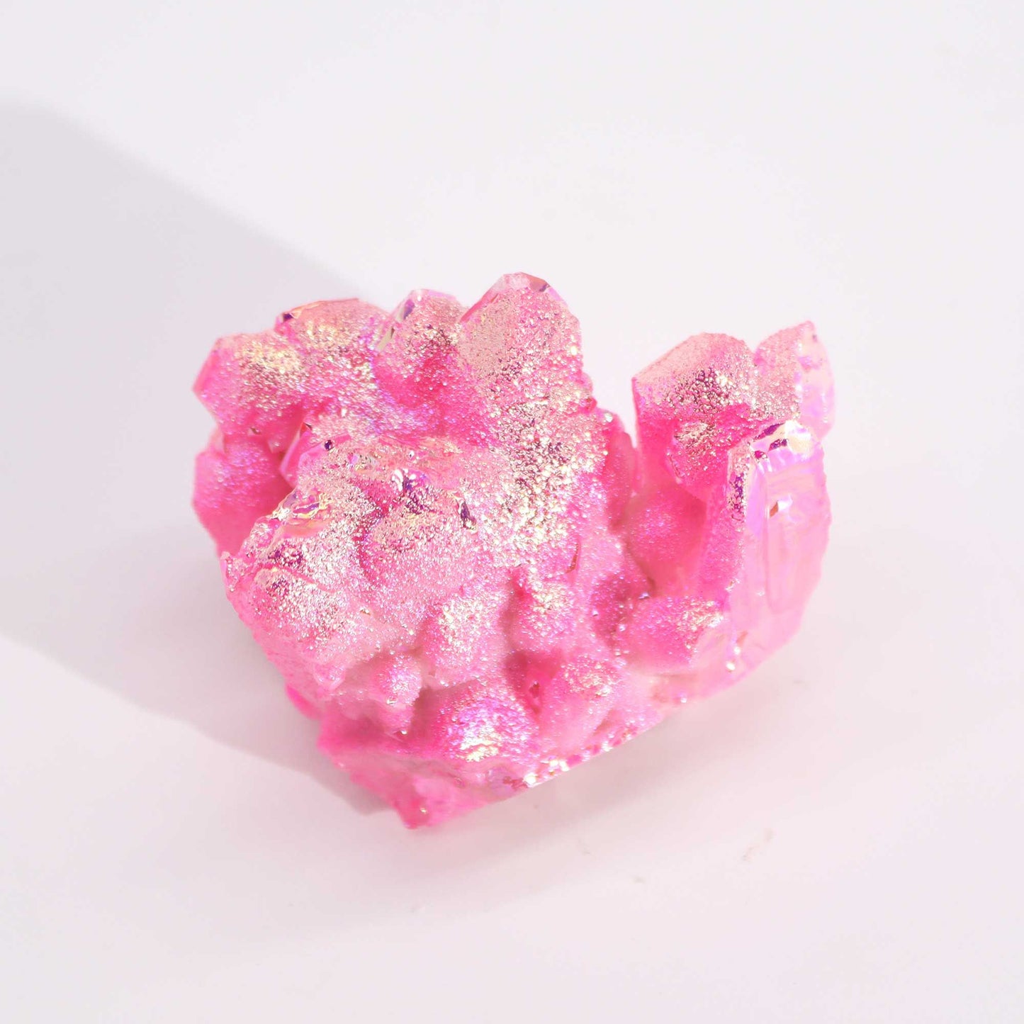 Amas de Quartz Aura • Reflets Irisés au Choix
