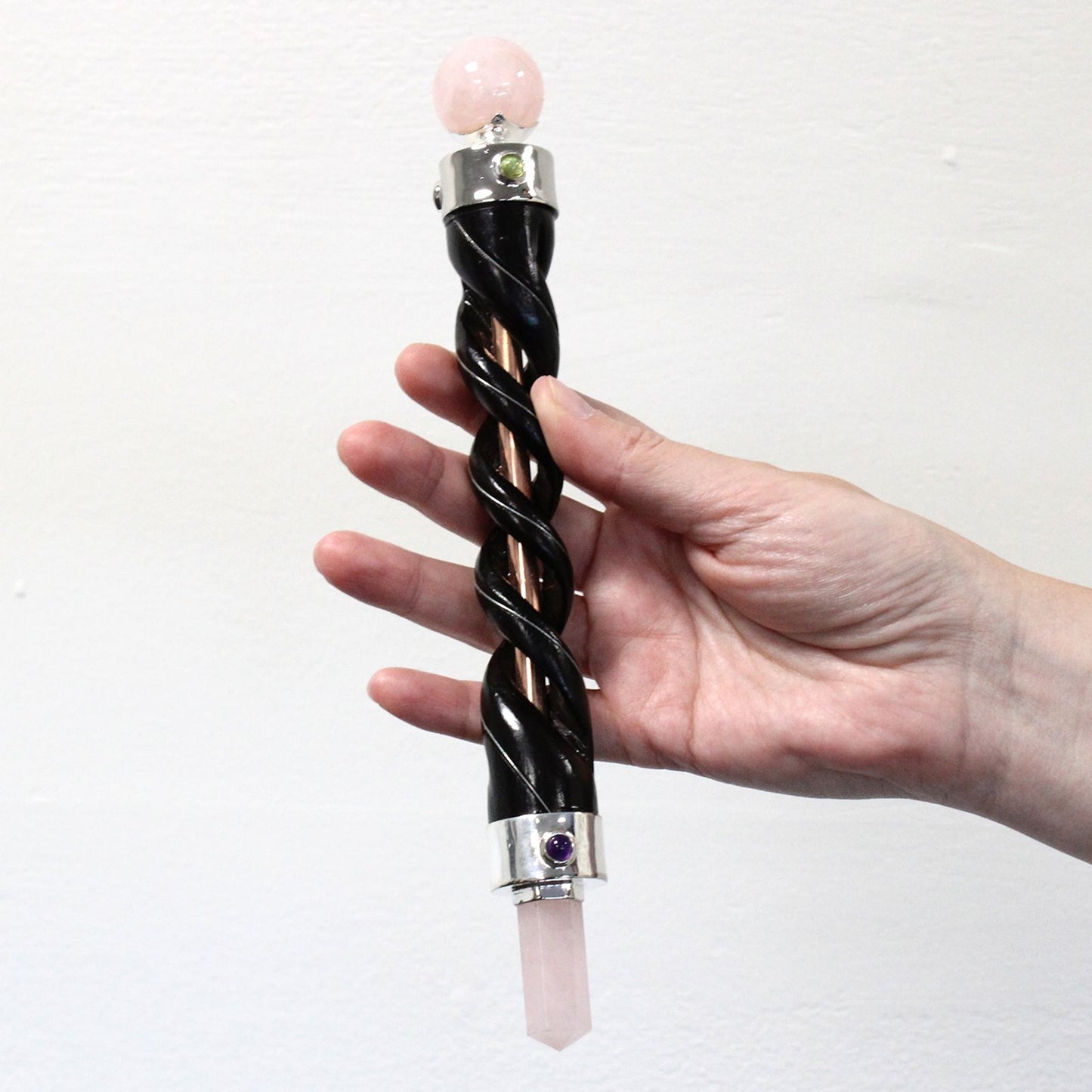 Baguette Chakra à l'Ange • Cristal Doré
