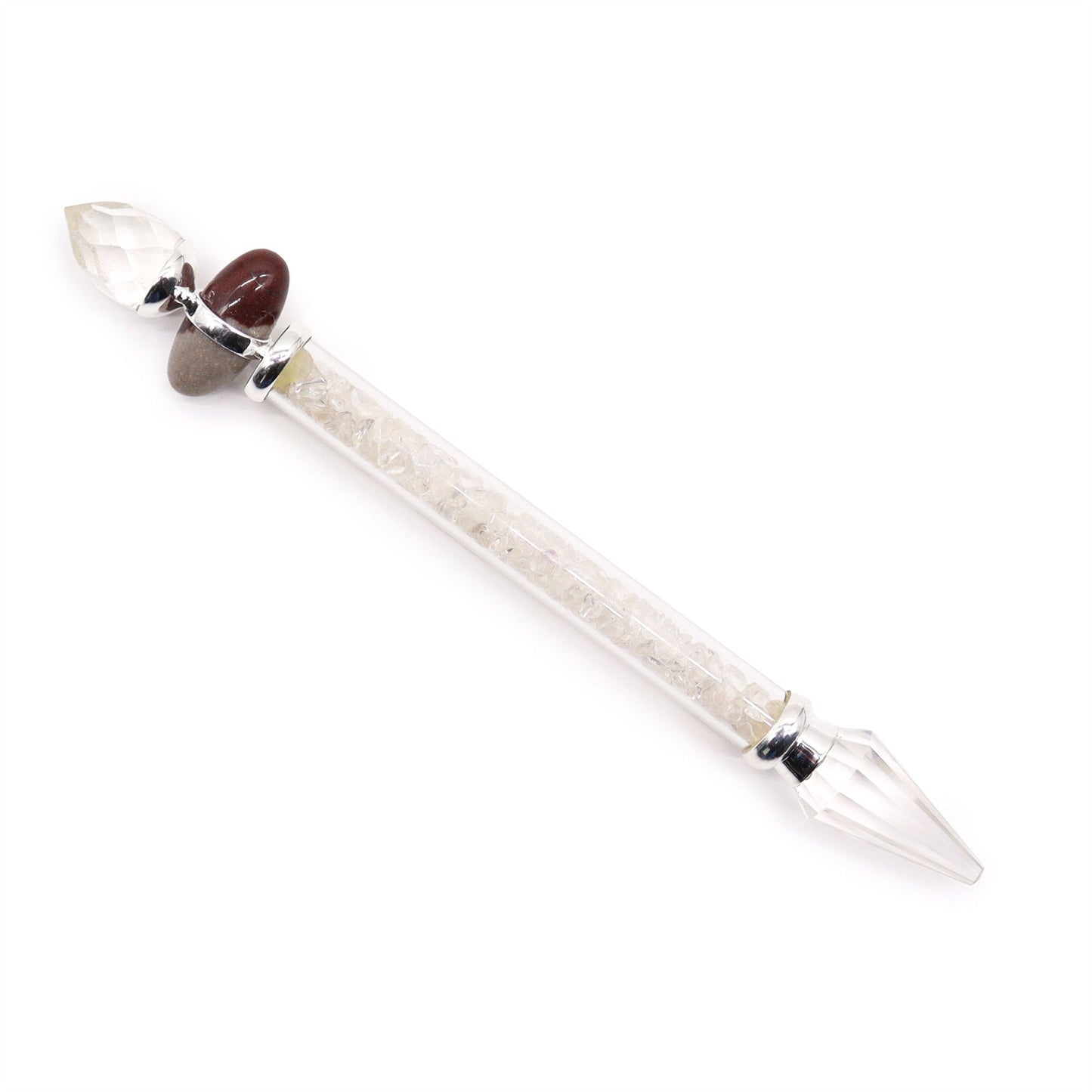 Baguette Shiva Lingam en Cristal de Roche • Sagesse