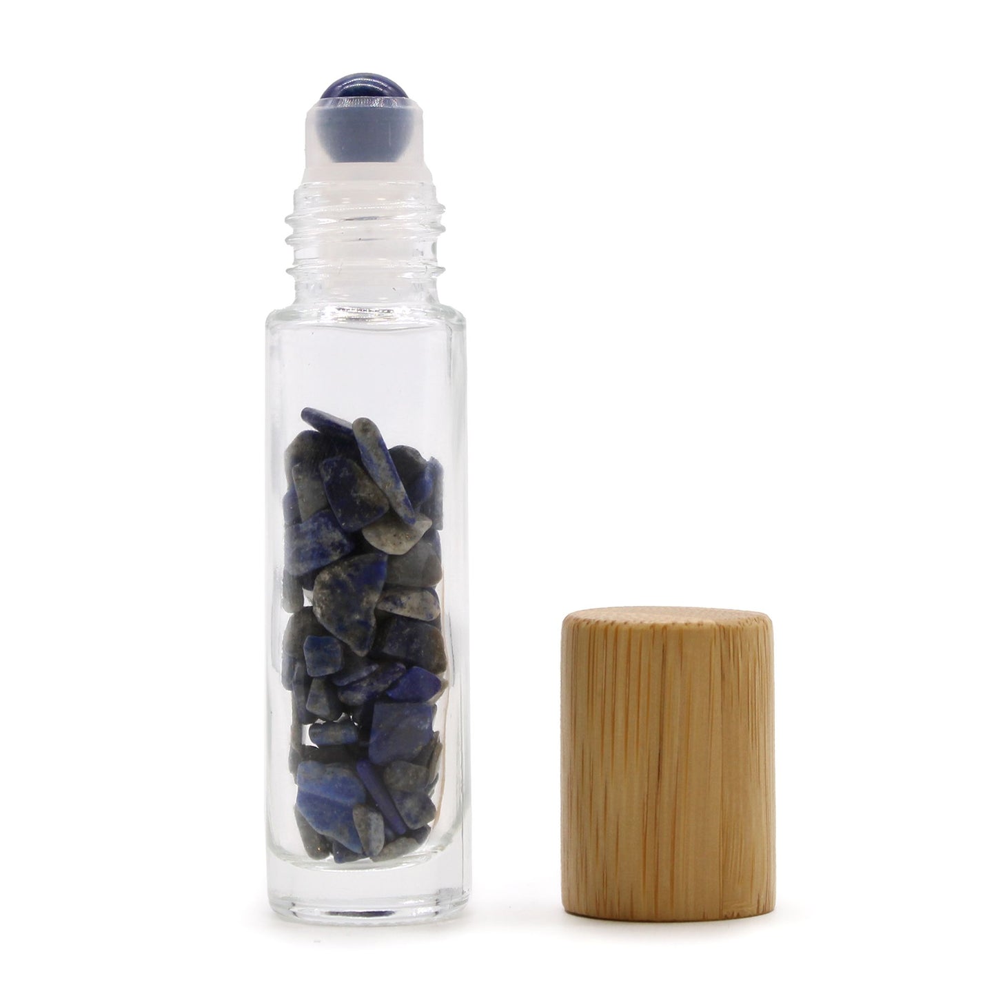 Flacon Roller en Sodalite Naturelle • Applicateur Huile Essentielle 5 ml