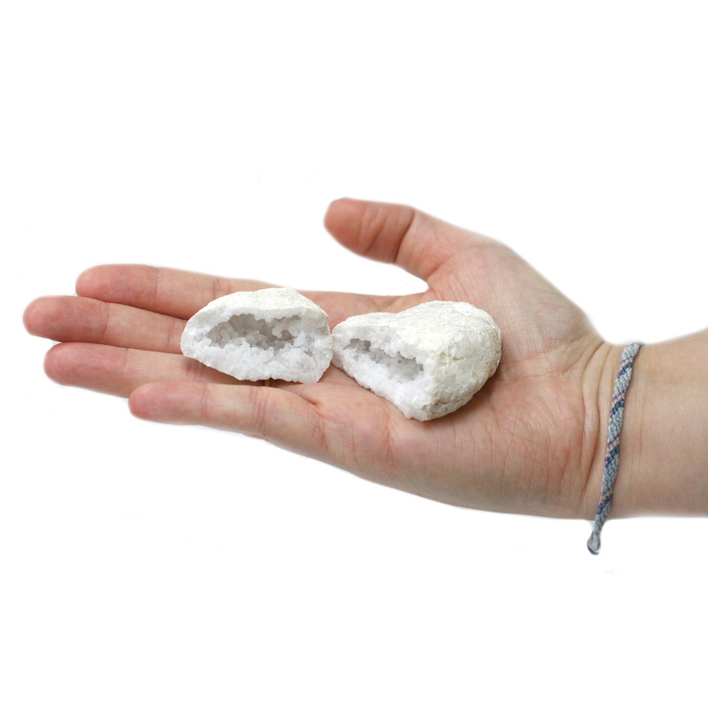 Géode de Calcite et Quartz Naturels • Format au Choix