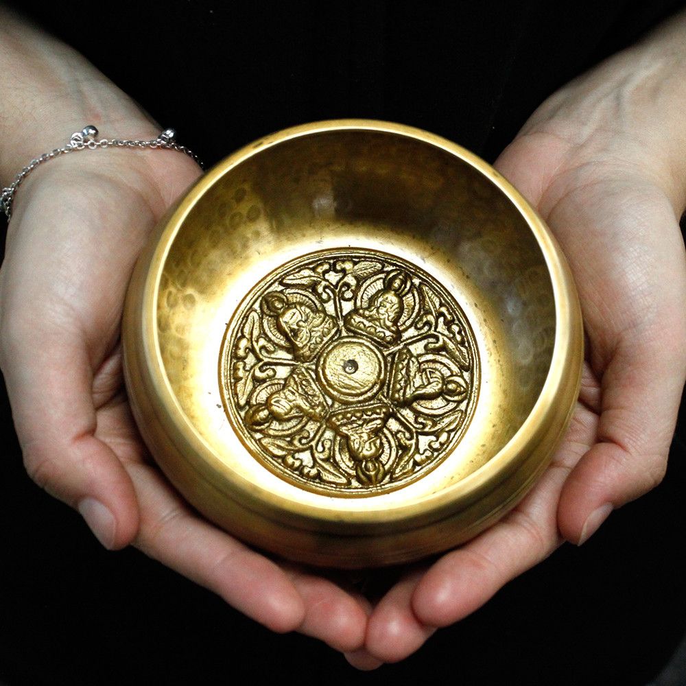 Coffret 5 Bols Chantants Bouddha • Harmonie des Cinq Éléments