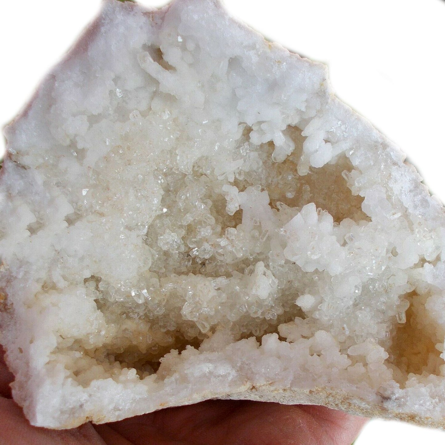 Géode de Calcite et Quartz Naturels • Format au Choix